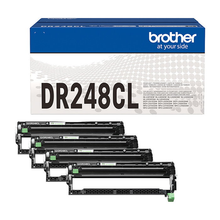 Brother DR-248CL Multipack de Unidades de Tambor (BK/C/M/Y)