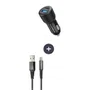 Thomson THO3513767400053 Cargador Coche 60W + Cable USB-A a USB-C 3A 1.5m