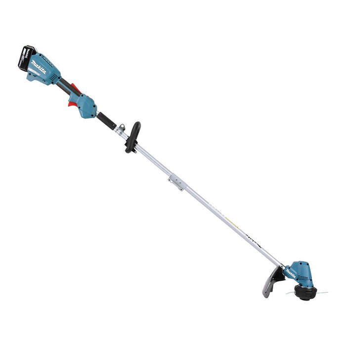 Makita DUR192LRT1 Cortabordes Mango en J 18V a Batería Li-ion, Ancho de Corte 30 cm, 6000 RPM, 87.8 dB