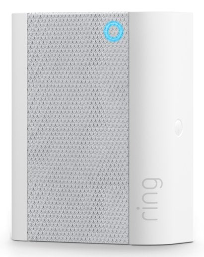 Ring Chime (2nd Generación) Timbre Inteligente Inalámbrico, WiFi 2.4 GHz, 802.11b/g/n, Compatible con Dispositivos Ring, Blanco