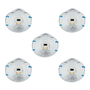 3M Mascarilla Respirador 8822-5 FFP2 con Válvula 5 Unidades