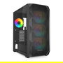 Sharkoon AK3 ATX 1xGlas Black Caja de PC RGB