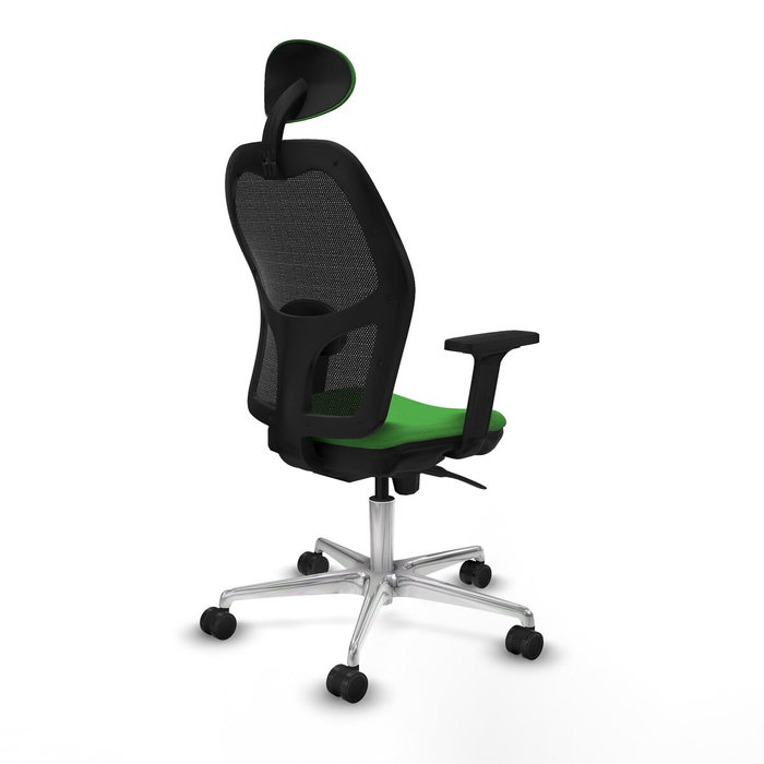 PIQUERAS Y CRESPO Silla de oficina Jorquera con mecanismo Sincro, Verde y Negro PIQUERAS Y CRESPO Silla de oficina Jorquera con mecanismo Sincro, Verde y Negro
