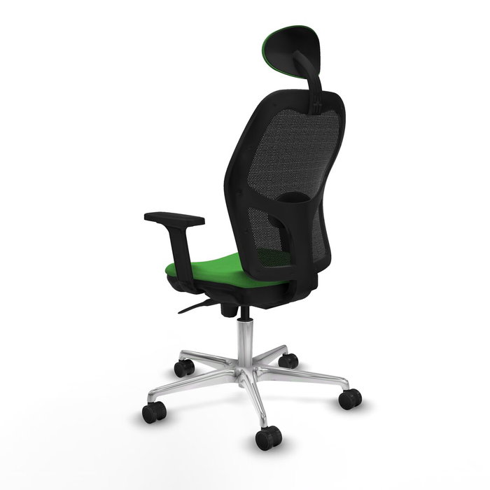 PIQUERAS Y CRESPO Silla de oficina Jorquera con mecanismo Sincro, Verde y Negro PIQUERAS Y CRESPO Silla de oficina Jorquera con mecanismo Sincro, Verde y Negro