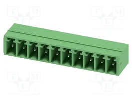 PHOENIX CONTACT MC1.5/10-G-3.81 Bloque de bornas desmontable de 10 pines, 3,81 mm