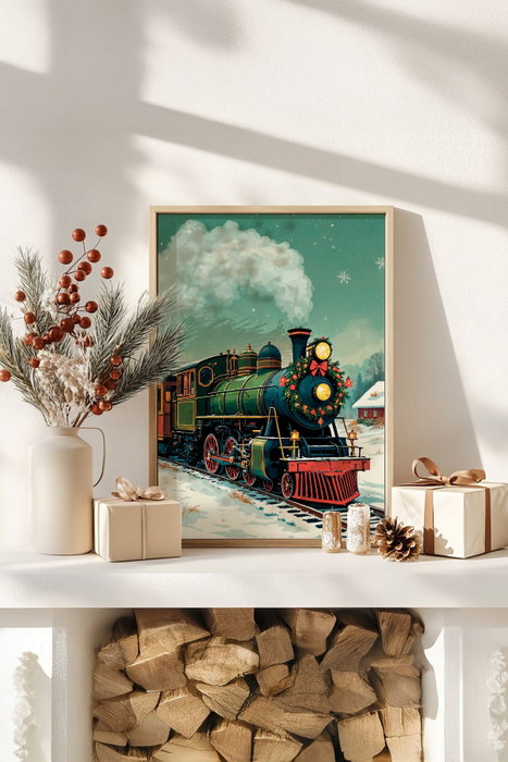 Wallity Nwyearsngmdl12 Pintura Decorativa Enmarcada 33x48cm Papel Fotográfico Marco Madera Maciza Wallity Nwyearsngmdl12 Pintura Decorativa Enmarcada 33x48cm Papel Fotográfico Marco Madera Maciza