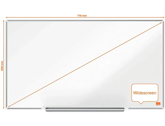 Nobo Pizarra Blanca Magnética Lacada IP Pro 32'' 710x400 mm Nobo Pizarra Blanca Magnética Lacada IP Pro 32'' 710x400 mm