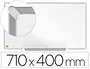 Nobo Pizarra Blanca Magnética Lacada IP Pro 32'' 710x400 mm