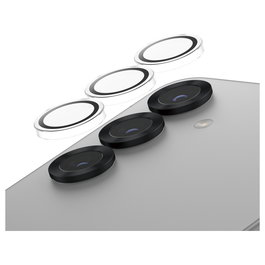 PanzerGlass SAFE. Protector de Cámara Crystal Clear para Samsung Galaxy S25 Plus - Vidrio Templado, Aplicación en Seco, Resistente a Rayones y Golpes