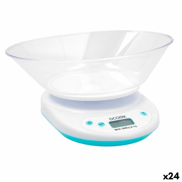 DCook Báscula de cocina Gallery 5 kg - Blanco (Pack de 24 unidades)