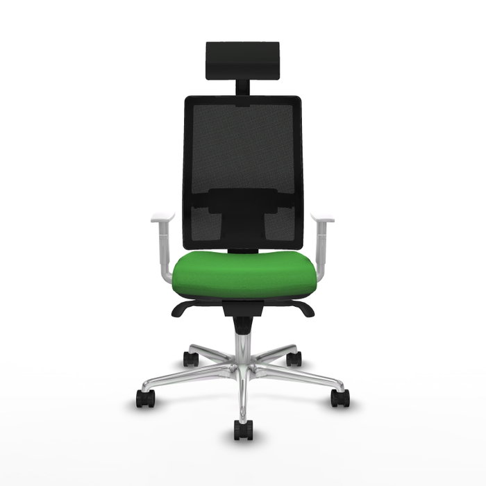 PIQUERAS Y CRESPO Silla de oficina Horna con mecanismo Sincro, Verde y Negro PIQUERAS Y CRESPO Silla de oficina Horna con mecanismo Sincro, Verde y Negro