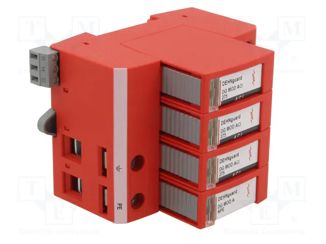 Dehn + Soehne DEHNguard M DG M TNS ACI 275 FM 4-polig Uc 275V Proteccion Tipo 2 Dehn + Soehne DEHNguard M DG M TNS ACI 275 FM 4-polig Uc 275V Proteccion Tipo 2