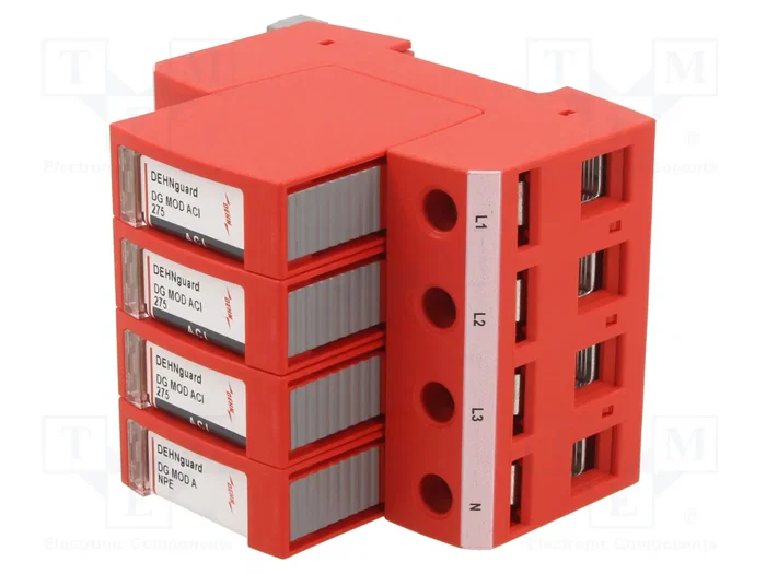 Dehn + Soehne DEHNguard M DG M TNS ACI 275 FM 4-polig Uc 275V Proteccion Tipo 2 Dehn + Soehne DEHNguard M DG M TNS ACI 275 FM 4-polig Uc 275V Proteccion Tipo 2