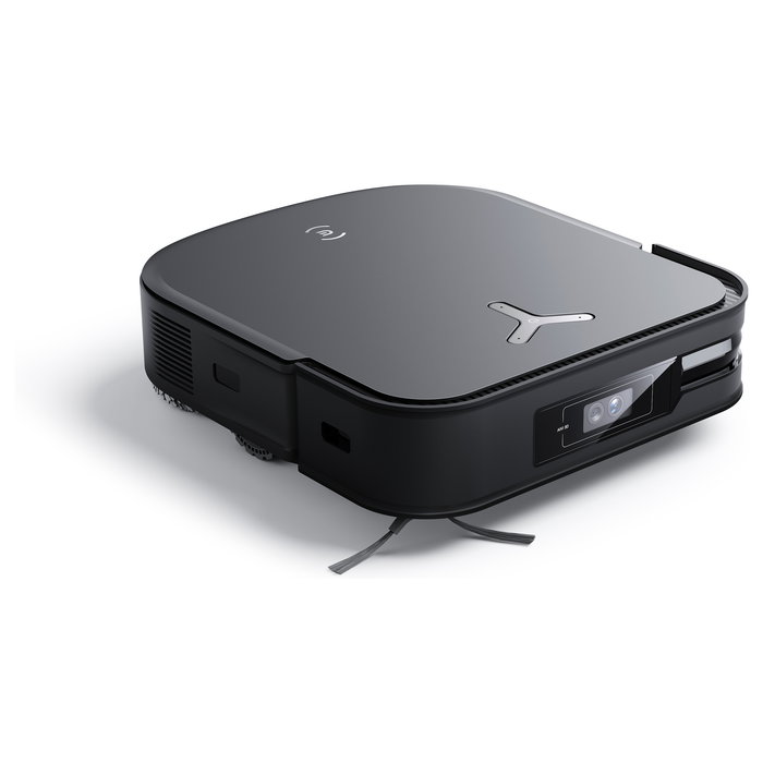 ECOVACS Deebot X2 Omni Saug-Wischroboter con Estación Base Automática, Negro, Navegación LiDAR, Aspira y Friega