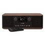 PURE Classic C-D6 Radio Portátil Digital Negro/Nuez