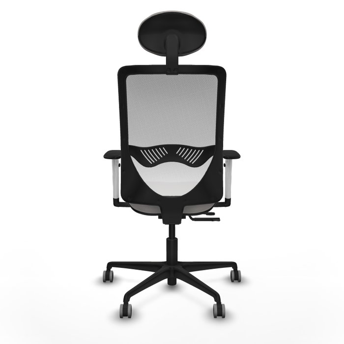 PIQUERAS Y CRESPO Silla de oficina Zulema en blanco con mecanismo Sincro/Traslack PIQUERAS Y CRESPO Silla de oficina Zulema en blanco con mecanismo Sincro/Traslack