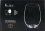 Bohemia Set 6 Vasos Cristal Clara 560 cc (4 Cajas)