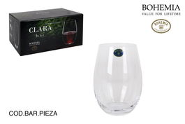 Bohemia Set 6 Vasos Cristal Clara 560 cc (4 Cajas)