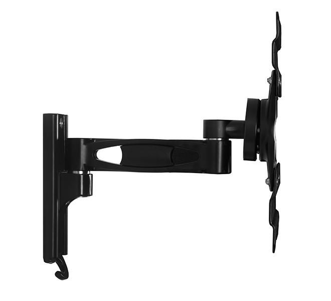 B-Tech Soporte de Pared para Pantalla Plana BT777, Brazo Único, 47", 25 kg, VESA 200x200, Negro
