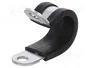 LAPP Abrazadera de acero y policloropreno Øaro 13mm W 15mm