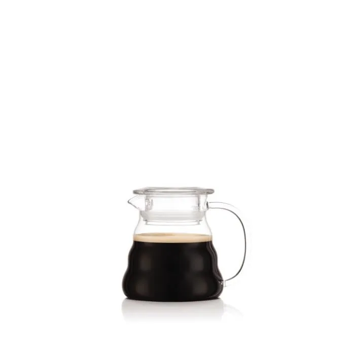 Bodum BOD0699965374433 Cafetera Melior con Filtro de Malla Permanente de Acero Inoxidable, 5 Tazas, 0.6 L, Transparente