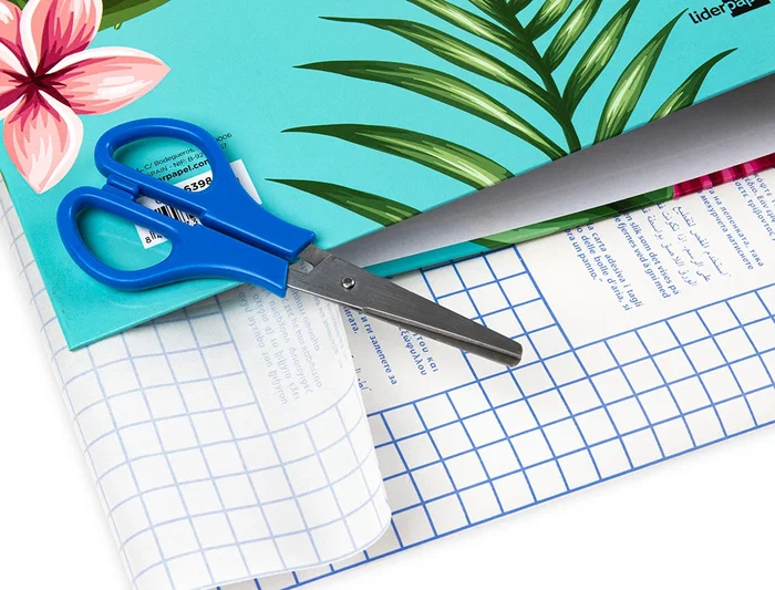 Liderpapel Rollo Plástico Adhesivo Removible para Forrar Libros 0.50 x 20 m (80 micras) - Alta Resistencia