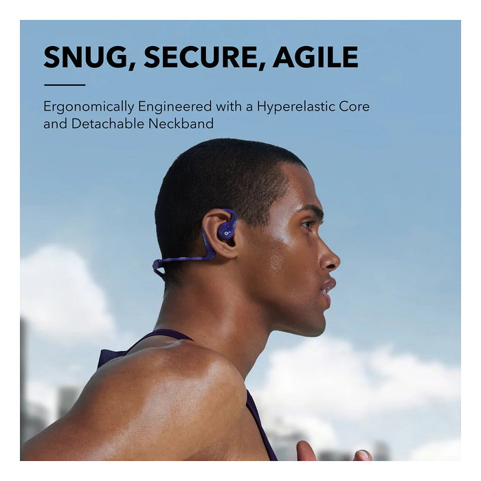 Anker Soundcore AeroFit Pro Auriculares Deportivos Inalámbricos Bluetooth, Púrpura, LDAC Spatial Audio IPX5, 14h Reproducción Anker Soundcore AeroFit Pro Auriculares Deportivos Inalámbricos Bluetooth, Púrpura, LDAC Spatial Audio IPX5, 14h Reproducción