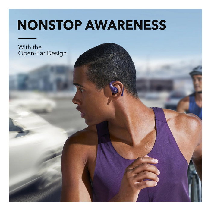 Anker Soundcore AeroFit Pro Auriculares Deportivos Inalámbricos Bluetooth, Púrpura, LDAC Spatial Audio IPX5, 14h Reproducción Anker Soundcore AeroFit Pro Auriculares Deportivos Inalámbricos Bluetooth, Púrpura, LDAC Spatial Audio IPX5, 14h Reproducción