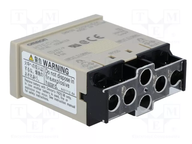 OMRON H7EC-N Contador Electrónico LCD de Impulsos