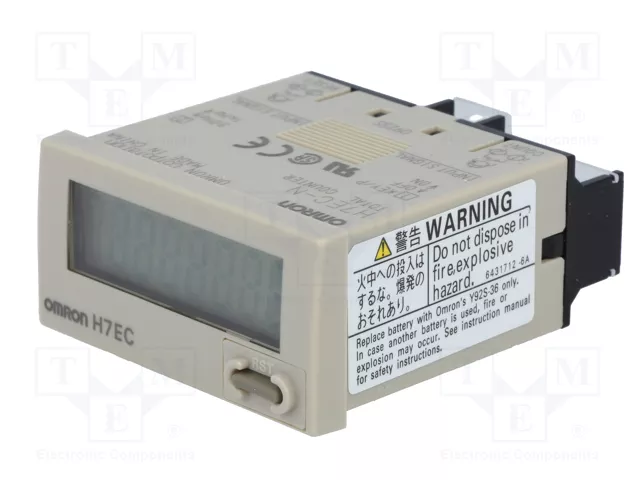 OMRON H7EC-N Contador Electrónico LCD de Impulsos