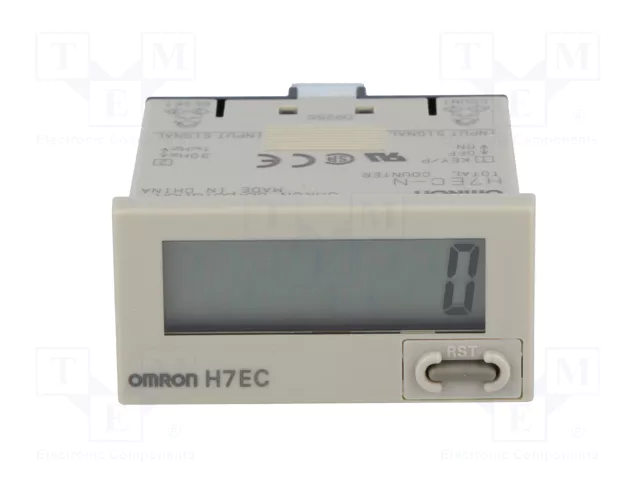 OMRON H7EC-N Contador Electrónico LCD de Impulsos