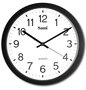 SAMI - Reloj de Pared Red, 30 cm, Negro - Decoración Hogar