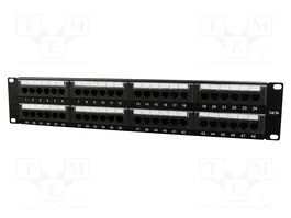 GEMBIRD Patch Panel Cablexpert Cat 5e 48 puertos RJ45