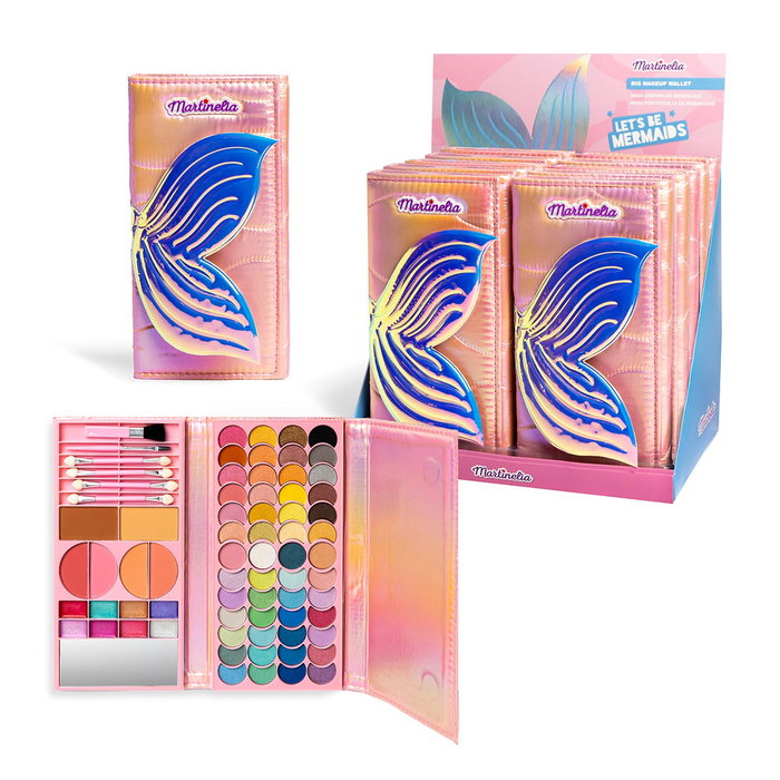 Martinelia Paleta de Maquillaje Let's Be Mermaids Holográfico con Sirena 3D Martinelia Paleta de Maquillaje Let's Be Mermaids Holográfico con Sirena 3D
