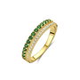 Anillo Mujer New Bling 9NB-1580-56 Dorado Verde 16