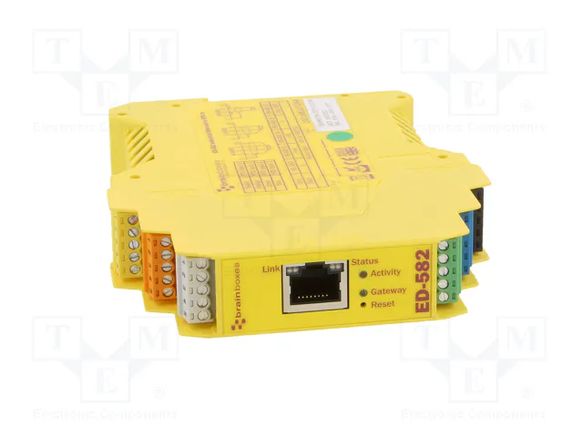 BRAINBOXES ED-582 Módulo de automatización puerta Modbus BRAINBOXES ED-582 Módulo de automatización puerta Modbus