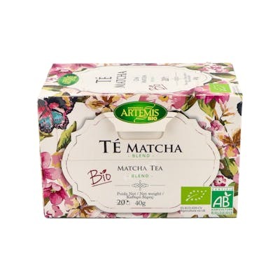 Artemis Bio Té Matcha Bio 20 bolsitas infusoras