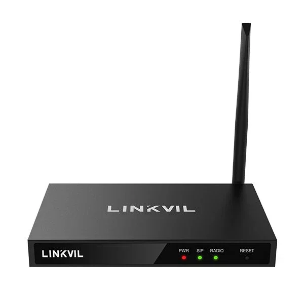 Fanvil W712 Pasarela VoIP Gateway IP con PoE IEEE 802.3at, 1 puerto Gigabit Ethernet LAN/WAN 10/100/1000 Mbit/s, Codecs G.711/G.722/G.729, Negro