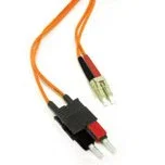C2G Cable de Fibra Óptica Multimode 62.5/125 LC-SC Duplex LSZH Naranja 2m - Fibre Patch Cable e InfiniBand