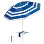 Color Baby Parasol de 210 cm con mesa plegable
