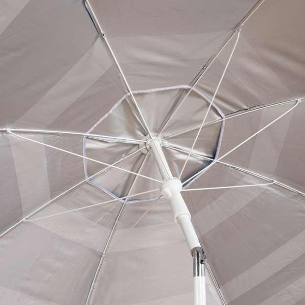 Color Baby Parasol de 210 cm con mesa plegable Color Baby Parasol de 210 cm con mesa plegable