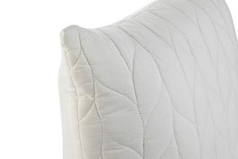 DKD Home Decor Linen collection 1c24 Cojin Cottage Blanco Roto 45 x 45 cm (2 Unidades)