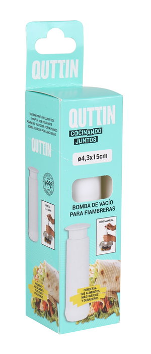 Quttin Bomba De Vacio Para Fiambres 4.3 x 15 cm (24 Unidades)