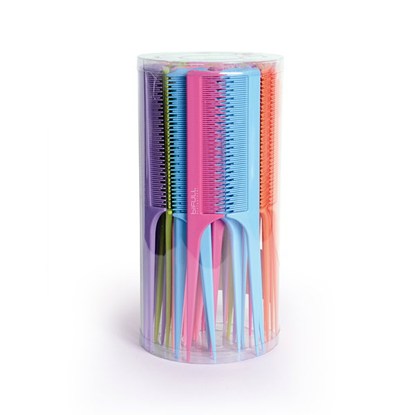 Bifull Peines Púa Plástico Colores 60 Unidades Bifull Peines Púa Plástico Colores 60 Unidades