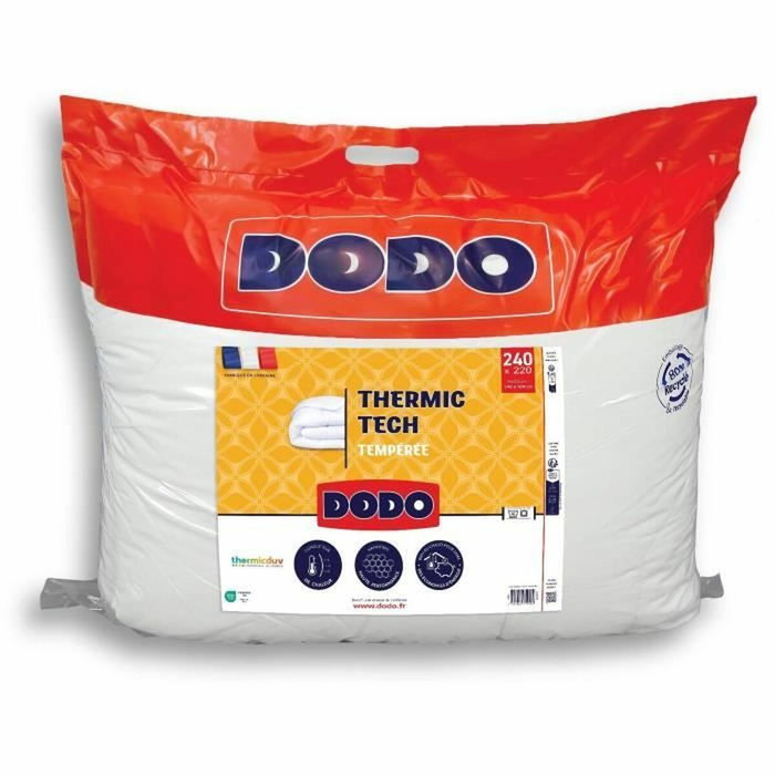 Dodo Edredón nórdico templado THERMIC TECH 220 x 240 cm Blanco Dodo Edredón nórdico templado THERMIC TECH 220 x 240 cm Blanco