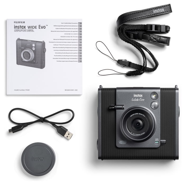 Fujifilm Instax Wide Evo Camera Instantánea / 16840933 Black