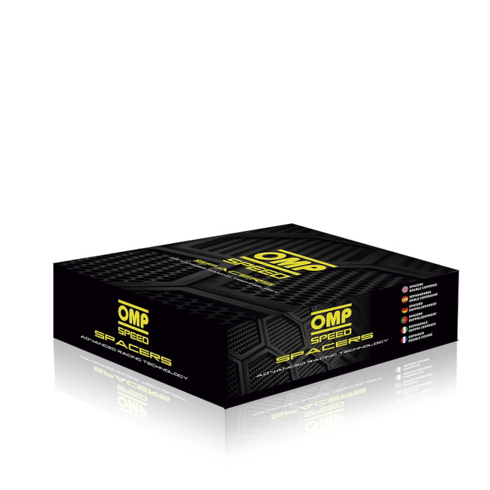 Omp OMPS08570501 Separadores de Ruedas 5 mm PCD 5x108 CB 65.1mm, Aluminio Forjado para Mayor Estabilidad y Seguridad en Curvas