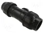 GEBO Conector de apriete Plast 63 x 1 1/2'' x 63 mm
