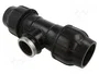 GEBO Conector de apriete Plast 63 x 1 1/2'' x 63 mm
