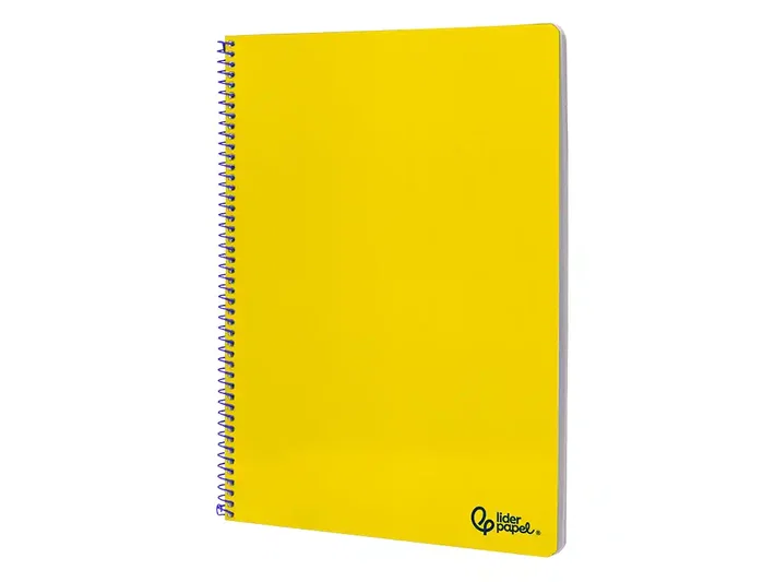 Liderpapel Cuaderno Espiral Smart A4 Tapa Blanda Amarillo